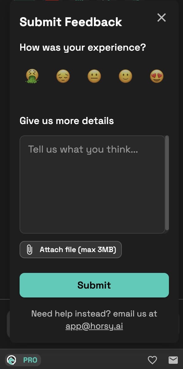 User Feedback Integration